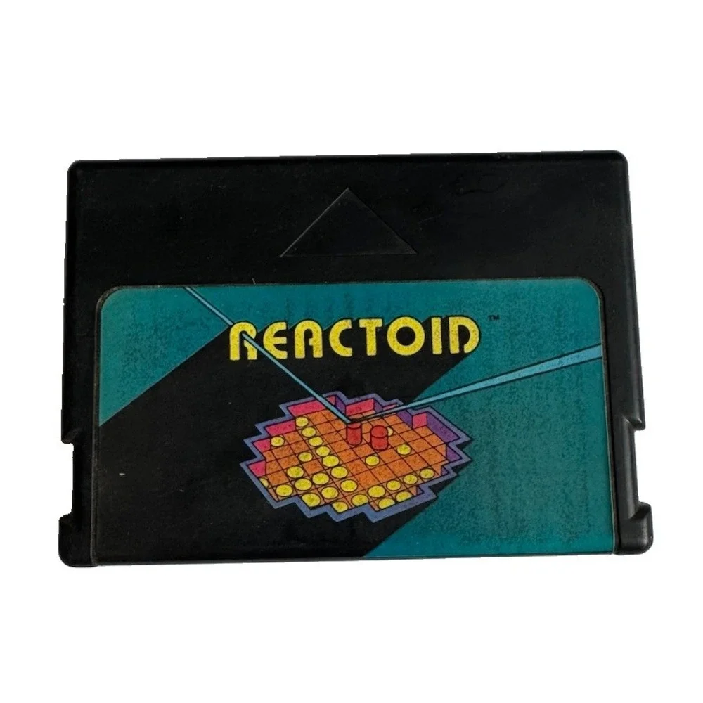 Reactoid Tandy TRS-80 Coco Color Computer 1 2 3 Game Cartridge UNTESTED AS-IS